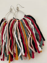 Load image into Gallery viewer, Bella Fringe Hoops