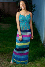 Load image into Gallery viewer, Simply Blues Maxi Dress
